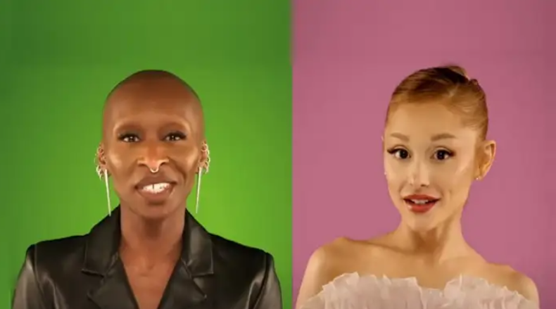 Em clipe divertido, Cynthia Erivo e Ariana Grande resumem história de “Wicked”. Em clipe divertido, Cynthia Erivo e Ariana Grande resumem história de “Wicked”.