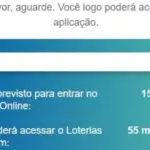 Às vésperas da Mega da Virada, existe fila de espera até no site das Loterias Caixa