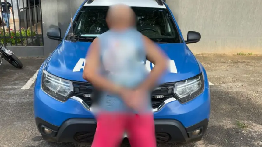 Pai é preso no oeste de Goianésia após usar madeira para agredir filhos