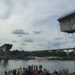Autoridades alertam risco de contaminação em rio após queda de ponte entre Tocantins e Maranhão
