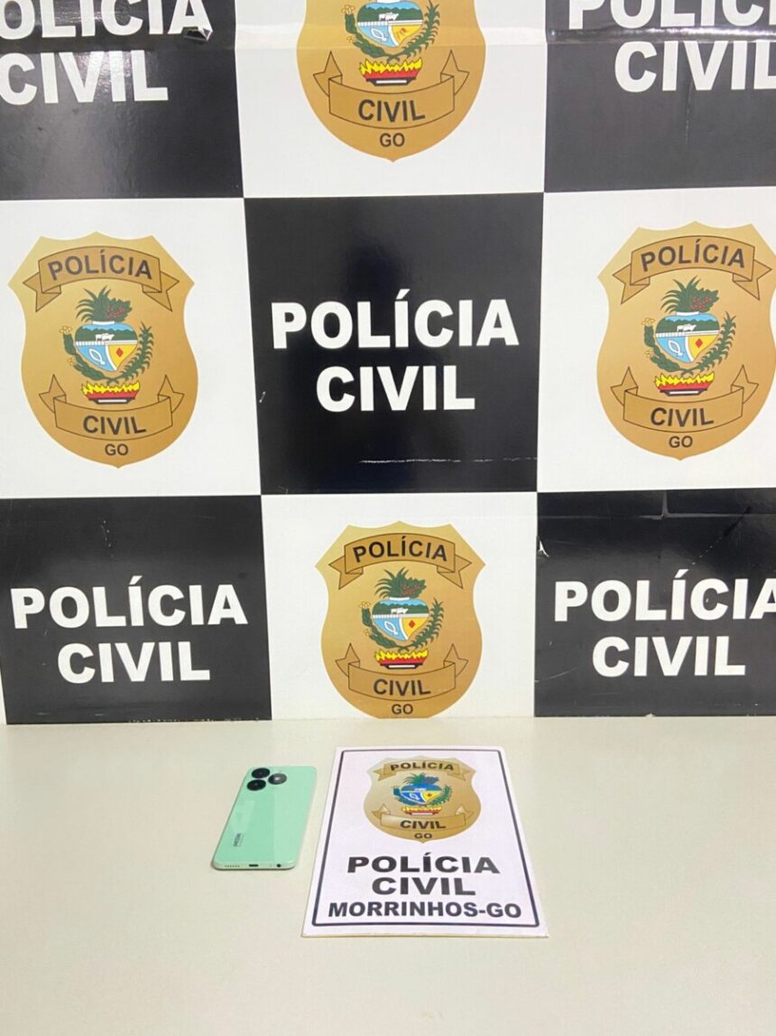 PCGO recupera celular furtado e prende receptador, em Morrinhos PCGO recupera celular furtado e prende receptador, em Morrinhos