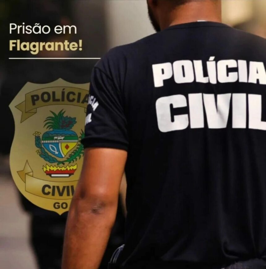 Homem é preso por tráfico de drogas após ação integrada pela PCGO e PMGO, em Iporá