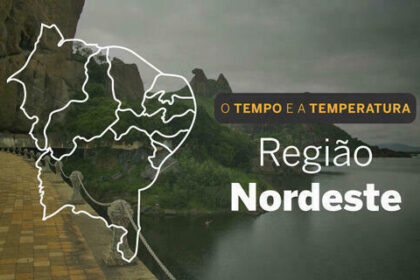 PREVISÃO DO TEMPO: possibilidade de chuva em boa parte do Nordeste, nesta sexta-feira (31)
