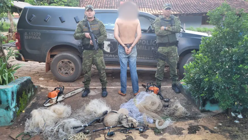 Batalhão Ambiental intensifica combate a crimes ambientais em Goiás durante “Operação Predador IV”