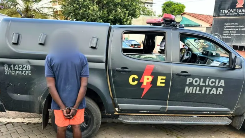 Foragido da Justiça pelos crimes de homicídio, ocultação de cadáver e roubo é capturado pela CPE Foragido da Justiça pelos crimes de homicídio, ocultação de cadáver e roubo é capturado pela CPE