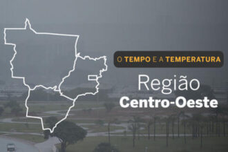 PREVISÃO DO TEMPO: Centro-Oeste terá domingo chuvoso em todas as unidades da federação