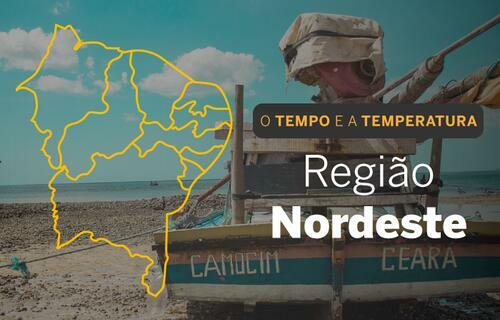 PREVISÃO DO TEMPO: Nordeste terá muitas nuvens e chuva isolada, nesta terça-feira (25) PREVISÃO DO TEMPO: Nordeste terá muitas nuvens e chuva isolada, nesta terça-feira (25)