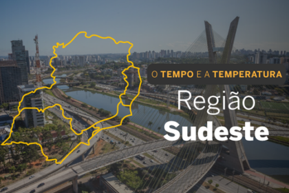 PREVISÃO DO TEMPO: sol, calor e temporais previstos para o Sudeste