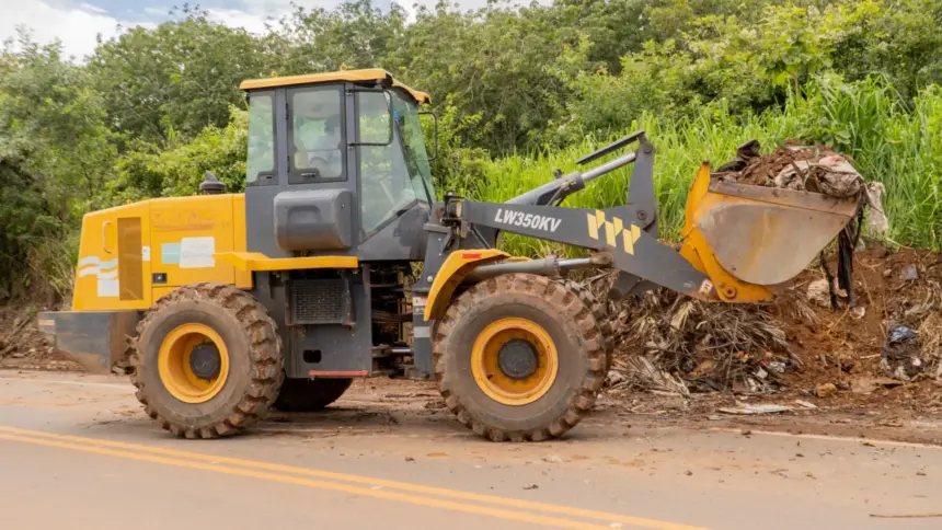 Goianésia intensifica serviços de limpeza e manutenção urbana nesta semana Goianésia intensifica serviços de limpeza e manutenção urbana nesta semana