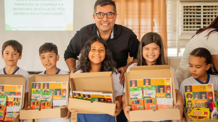 Mais de 7 mil alunos da rede municipal de Goianésia serão contemplados com kits de materiais escolares Mais de 7 mil alunos da rede municipal de Goianésia serão contemplados com kits de materiais escolares