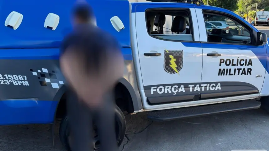 Polícia Militar de Goianésia recaptura mais um foragido da justiça Polícia Militar de Goianésia recaptura mais um foragido da justiça