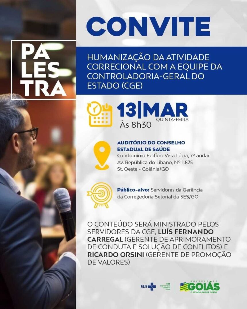 Saúde estadual promove capacitação sobre humanização na atividade correcional Saúde estadual promove capacitação sobre humanização na atividade correcional