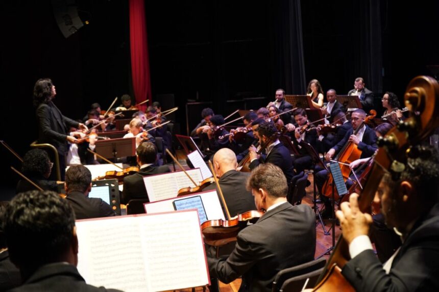 Filarmônica de Goiás faz concerto gratuito no Teatro Basileu França