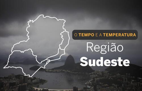 PREVISÃO DO TEMPO: Sudeste céu com muitas nuvens e chuva isolada, neste sábado (1) PREVISÃO DO TEMPO: Sudeste céu com muitas nuvens e chuva isolada, neste sábado (1)