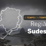 PREVISÃO DO TEMPO: Sudeste terá chuva isolada em grande parte do território, nesta quinta-feira (27)