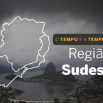 PREVISÃO DO TEMPO: Sudeste terá predominância de chuva isolada, nesta sexta-feira (28)