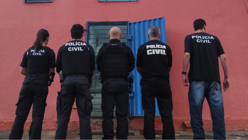 PCGO cumpre mandados em Aparecida de Goiânia relacionados a esquema criminoso de furto e receptação de mercadorias PCGO cumpre mandados em Aparecida de Goiânia relacionados a esquema criminoso de furto e receptação de mercadorias