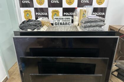 Reincidente no tráfico de drogas volta a ser preso em Itumbiara com grande quantidade de cocaína