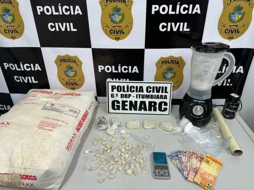 PCGO prende em flagrante traficante reincidente e apreende diversas porções de drogas em Itumbiara – Policia Civil do Estado de Goiás PCGO prende em flagrante traficante reincidente e apreende diversas porções de drogas em Itumbiara – Policia Civil do Estado de Goiás