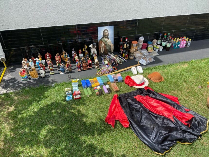 Homem invade Centro de Umbada da ex-mulher e furta vários objetos
