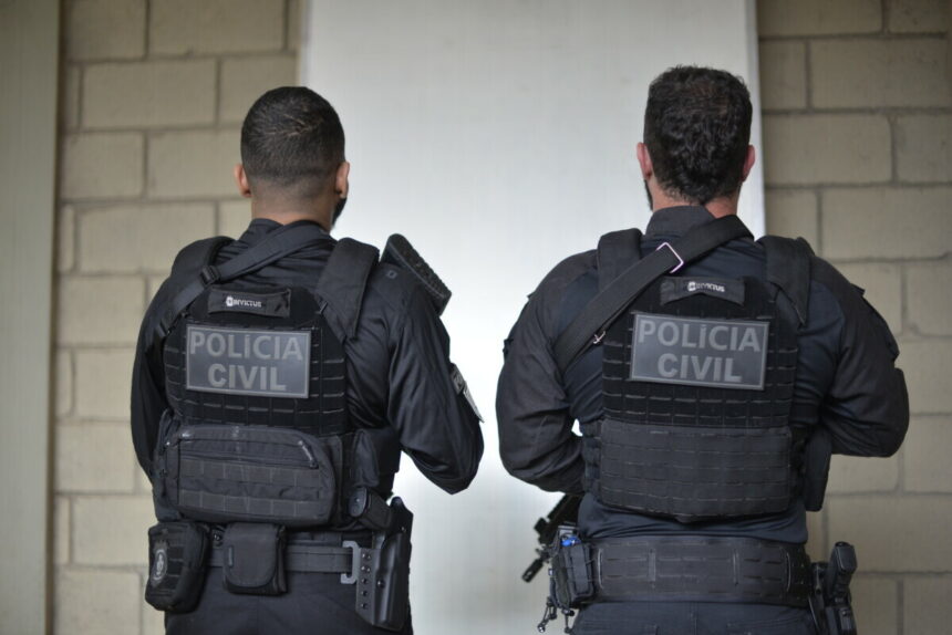 PCGO prende homem com tornozeleira que usava dispositivo eletrônico para furtar objetos de veículos, em Senador Canedo PCGO prende homem com tornozeleira que usava dispositivo eletrônico para furtar objetos de veículos, em Senador Canedo