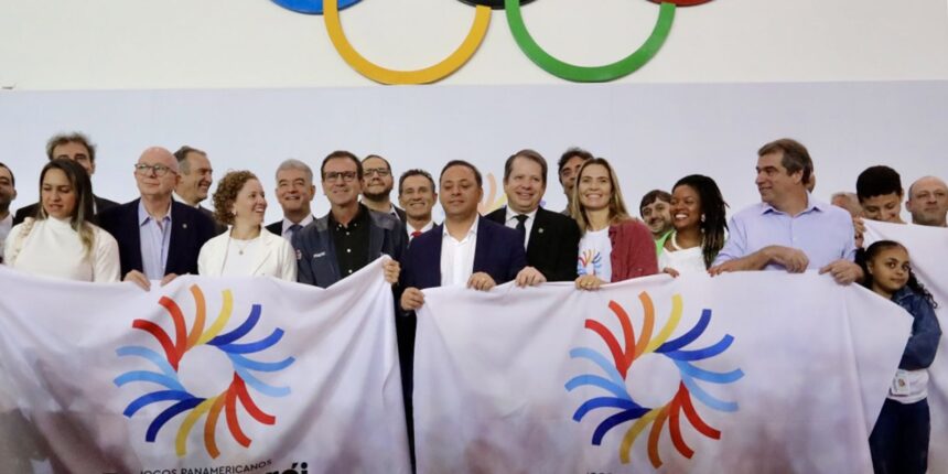 Rio e Niterói apresentam logomarca da candidatura ao Pan de 2031 Rio e Niterói apresentam logomarca da candidatura ao Pan de 2031