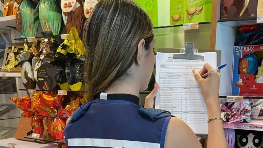 Procon aponta variação de mais de 120% em preços de ovos de Páscoa Procon aponta variação de mais de 120% em preços de ovos de Páscoa