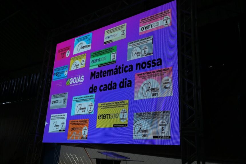 Goiás lança projeto Só Vem Enem com aulões gratuitos Goiás lança projeto Só Vem Enem com aulões gratuitos