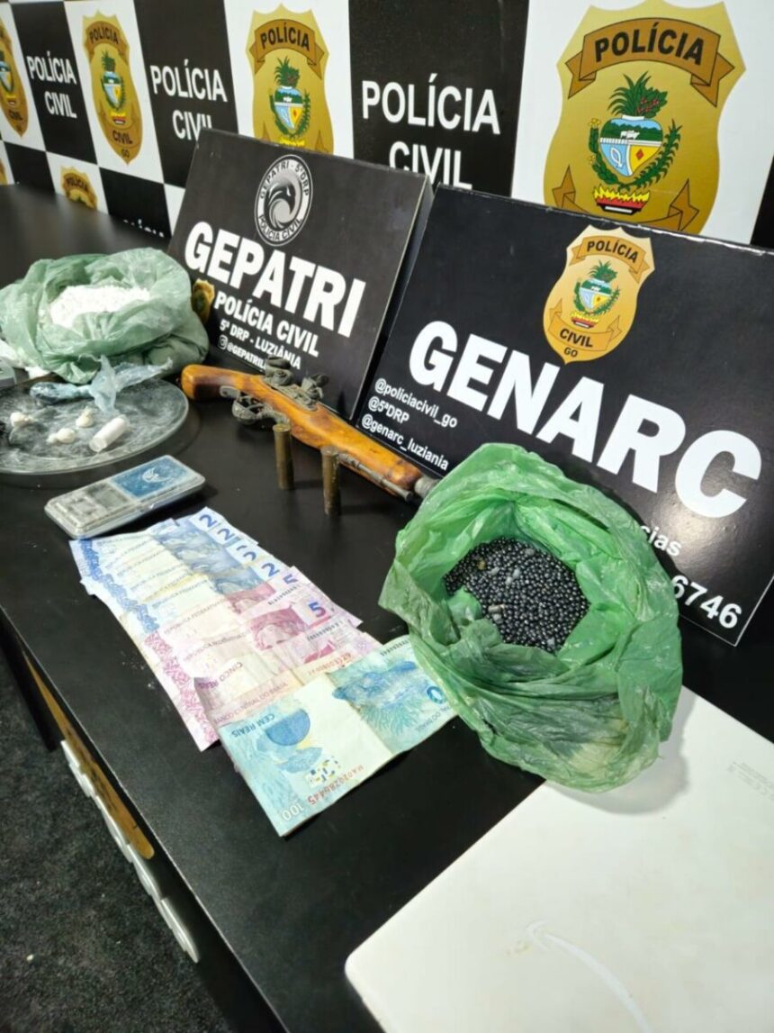 Polícia Civil prende dupla por usar distribuidora de bebidas de fachada para vender drogas, em Luziânia – Policia Civil do Estado de Goiás