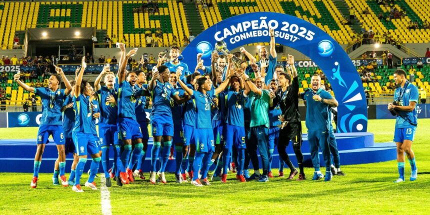 Brasil conquista título do Campeonato Sul-Americano Sub-17 Brasil conquista título do Campeonato Sul-Americano Sub-17