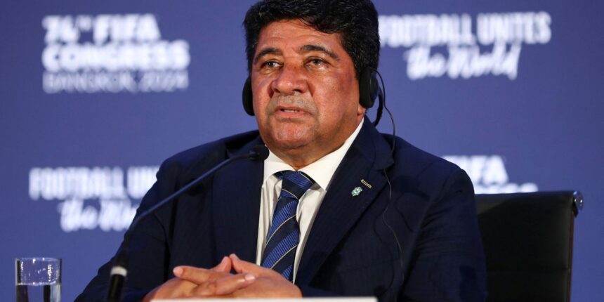 Ednaldo Rodrigues é afastado da presidência da CBF Ednaldo Rodrigues é afastado da presidência da CBF