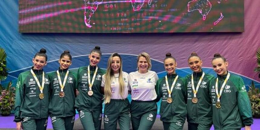 Ginástica Rítmica: Brasil fecha etapa da Copa do Mundo com três ouros Ginástica Rítmica: Brasil fecha etapa da Copa do Mundo com três ouros