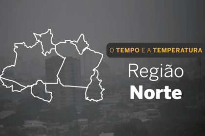 Norte com alerta para chuvas intensas nesta quarta
