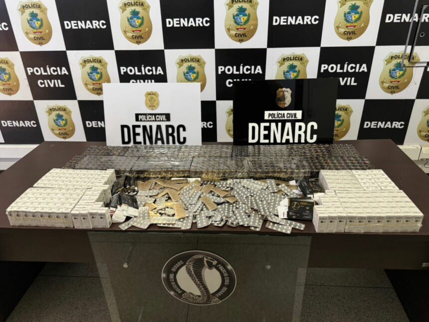 PCGO apreende carga de anabolizantes de venda ilegal avaliada em mais de R$ 100 mil – Policia Civil do Estado de Goiás