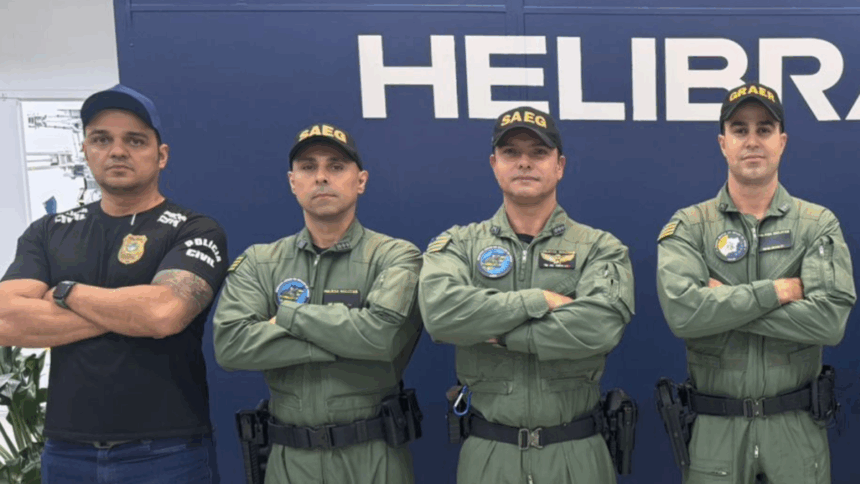 PCGO contará com novo helicóptero para reforçar operações aéreas PCGO contará com novo helicóptero para reforçar operações aéreas