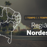 PREVISÃO DO TEMPO: Nordeste terá possibilidade de chuva em praticamente todo o litoral, neste domingo (11)