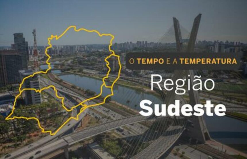 PREVISÃO DO TEMPO: Sudeste tem tempo claro a encoberto, nesta segunda-feira (5) PREVISÃO DO TEMPO: Sudeste tem tempo claro a encoberto, nesta segunda-feira (5)