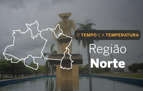 PREVISÃO DO TEMPO: Tempo encoberto na região Norte, nesta segunda-feira (5) PREVISÃO DO TEMPO: Tempo encoberto na região Norte, nesta segunda-feira (5)