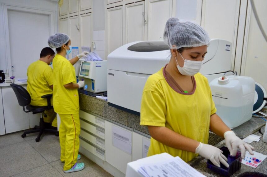 Laboratório do Hetrin alcança 100% de acerto em avaliação nacional Laboratório do Hetrin alcança 100% de acerto em avaliação nacional
