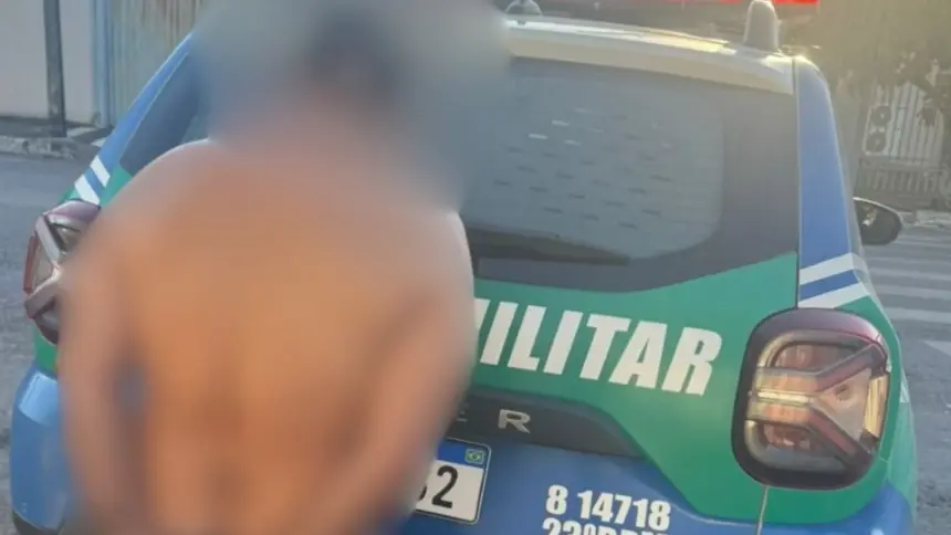 Homem é preso em flagrante após agredir a companheira no Bairro Dona Fíica