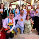 Renato de Castro participa de visita com a equipe da campanha “Faça Bonito” com palestras educativas para crianças