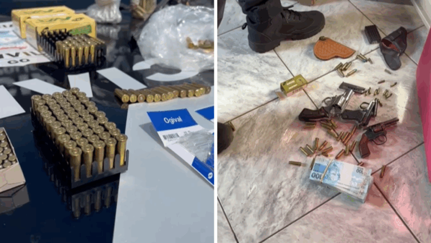 PCGO prende pai e filho por posse de arsenal de armas de fogo em Caiapônia – Policia Civil do Estado de Goiás