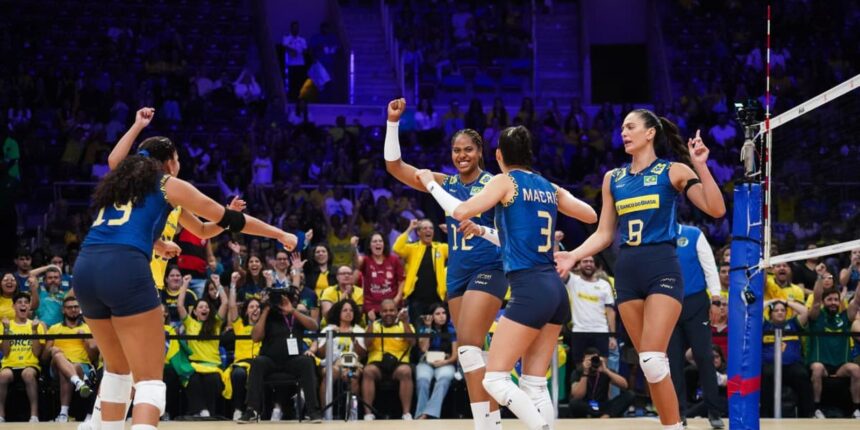 Brasil estreia na Liga das Nações com vitória sobre a República Tcheca Brasil estreia na Liga das Nações com vitória sobre a República Tcheca