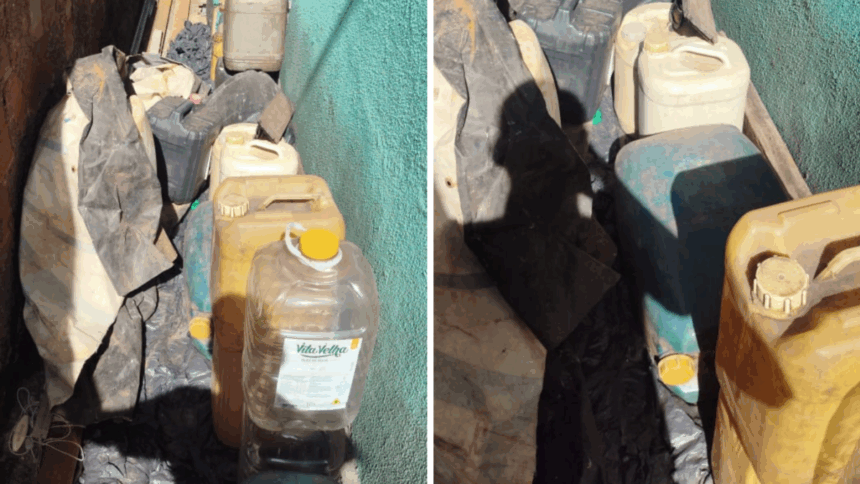 PCGO prende homem em flagrante por armazenar irregularmente 300 litros de óleo diesel – Policia Civil do Estado de Goiás PCGO prende homem em flagrante por armazenar irregularmente 300 litros de óleo diesel – Policia Civil do Estado de Goiás