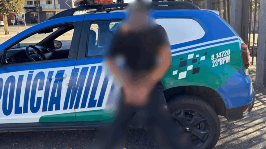 Homem é preso em flagrante em Goianésia por violência doméstica e agressão a criança Homem é preso em flagrante em Goianésia por violência doméstica e agressão a criança