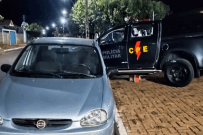 Veículo obtido por estelionato é recuperado pela CPE Goianésia em Castrinópolis