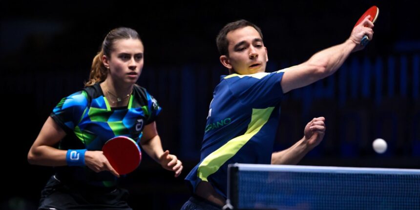 Hugo Calderano e Bruna Takahashi vão à final de torneio na Eslovênia Hugo Calderano e Bruna Takahashi vão à final de torneio na Eslovênia