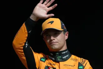 F1: Norris faz pole no GP da Bélgica e Bortoleto larga em 10º