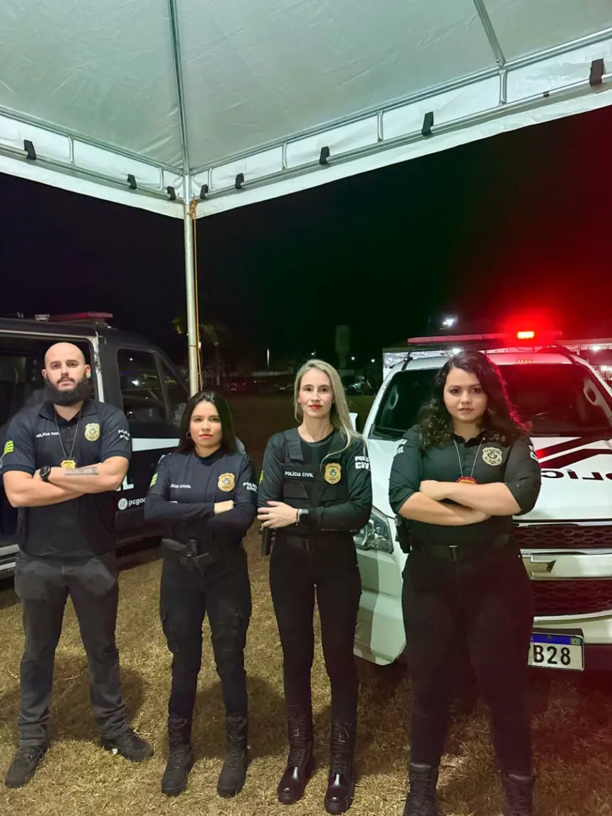 PCGO atua na Expoagro 2025 com delegacia móvel e reforço policial em Pontalina – Policia Civil do Estado de Goiás PCGO atua na Expoagro 2025 com delegacia móvel e reforço policial em Pontalina – Policia Civil do Estado de Goiás