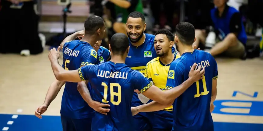 Brasil derrota Turquia e segue na liderança isolada da Liga das Nações Brasil derrota Turquia e segue na liderança isolada da Liga das Nações
